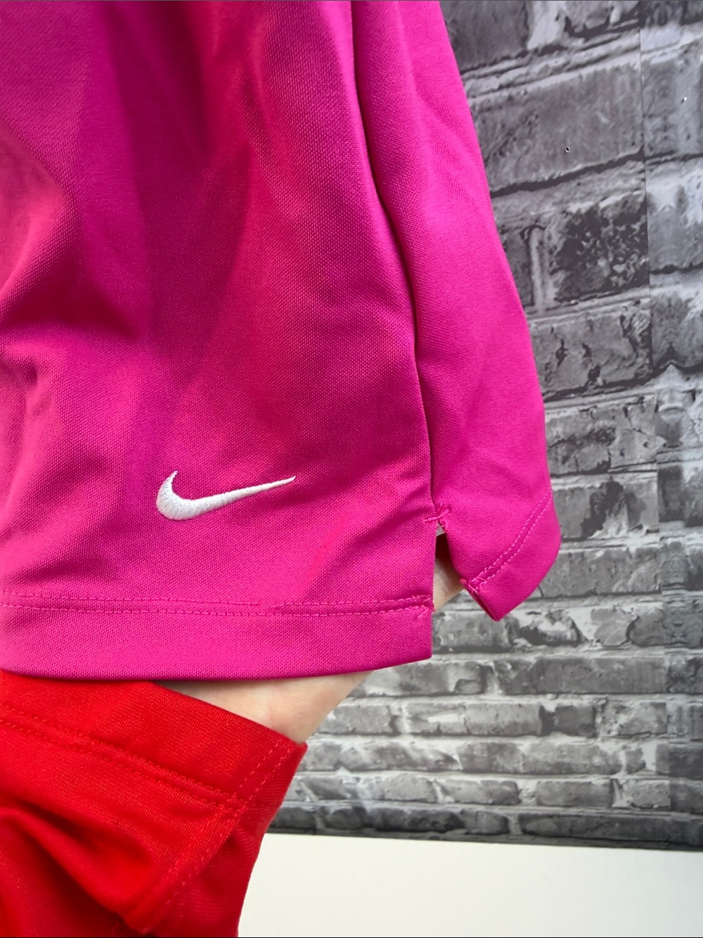 Nike Golf Women’s Pink Sleeveless Polo Tank - Picture 2 of 8